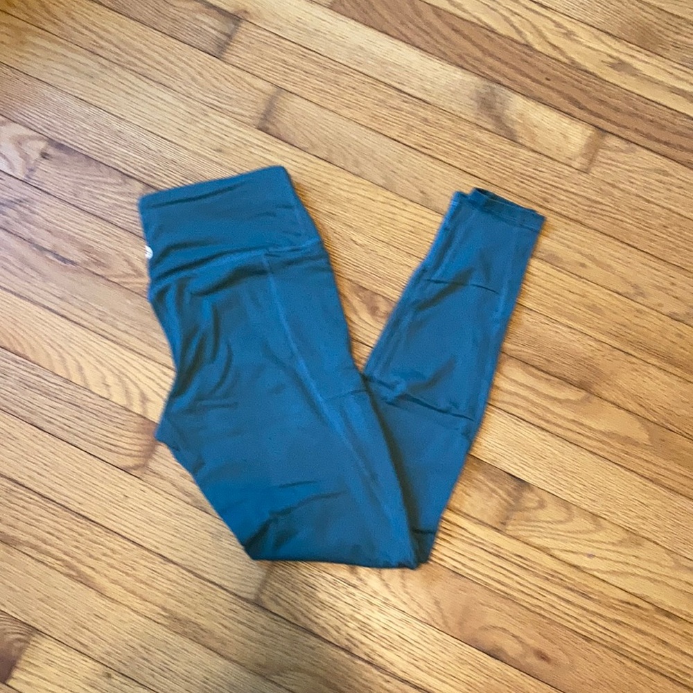 Green Senita leggings
